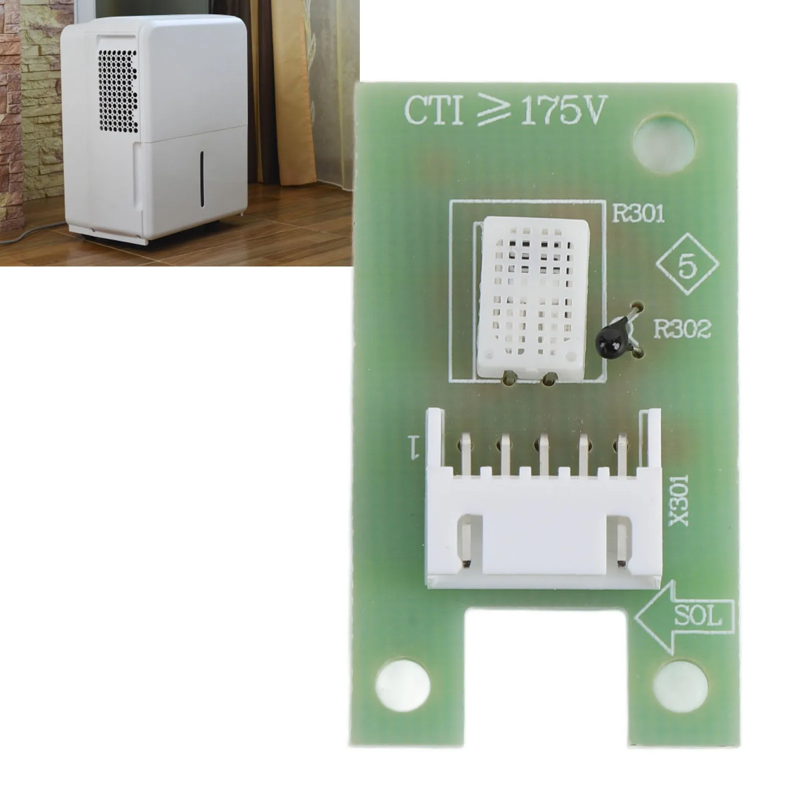 Dehumidifier Humidity Sensor Stable Accurate Monitoring Easy Installation Dehumidifier Humidity Sensor Part for 50 Pints Model