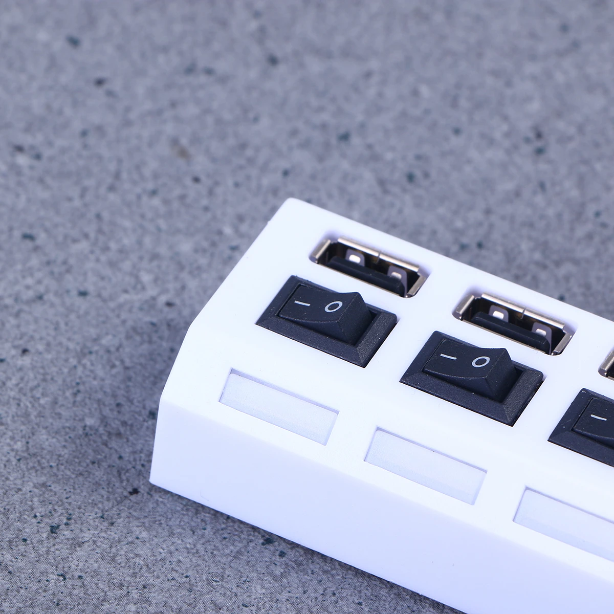 

Durable USB Hub 4 Ports USB 2.0 Fast Data Transfer Hub USB Splitter for Mini Laptop Desktop PC