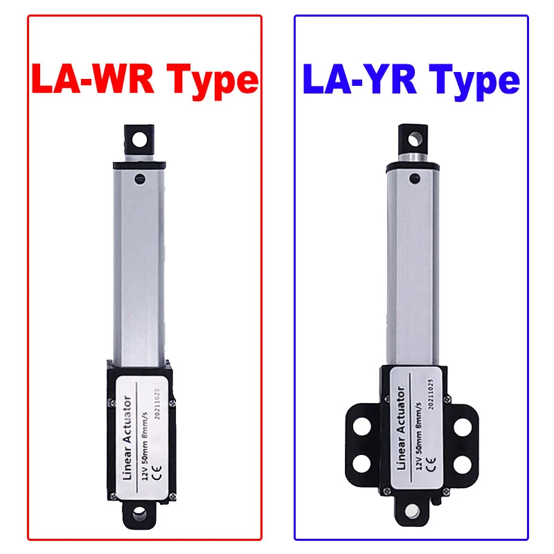 Mirco Electric Linear Actuator 50mm DC 12V 30N/60N/100N/150N Motor Controller Mini Eectric Push Rod Putter