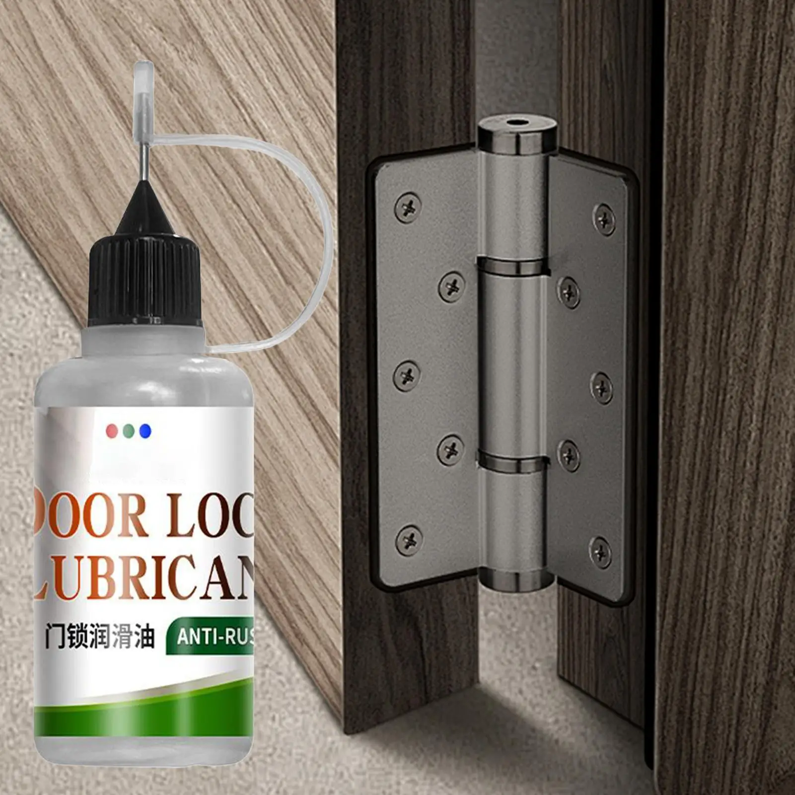 Garage Door Lube 30ml Silent Multi-Functional Door Hinge Grease Lubricant For Locks Sliding Tracks Hair Trimmers Machine Tools