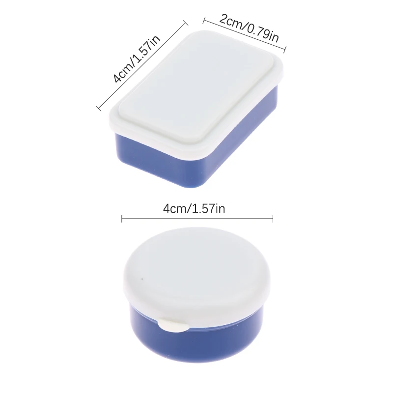 Caixa De Armazenamento De Plástico De Simulação Em Miniatura Para Casa De Bonecas, Mini Caixa De Manutenção Fresca, Modelo De Brinquedo De Comida, 1:12