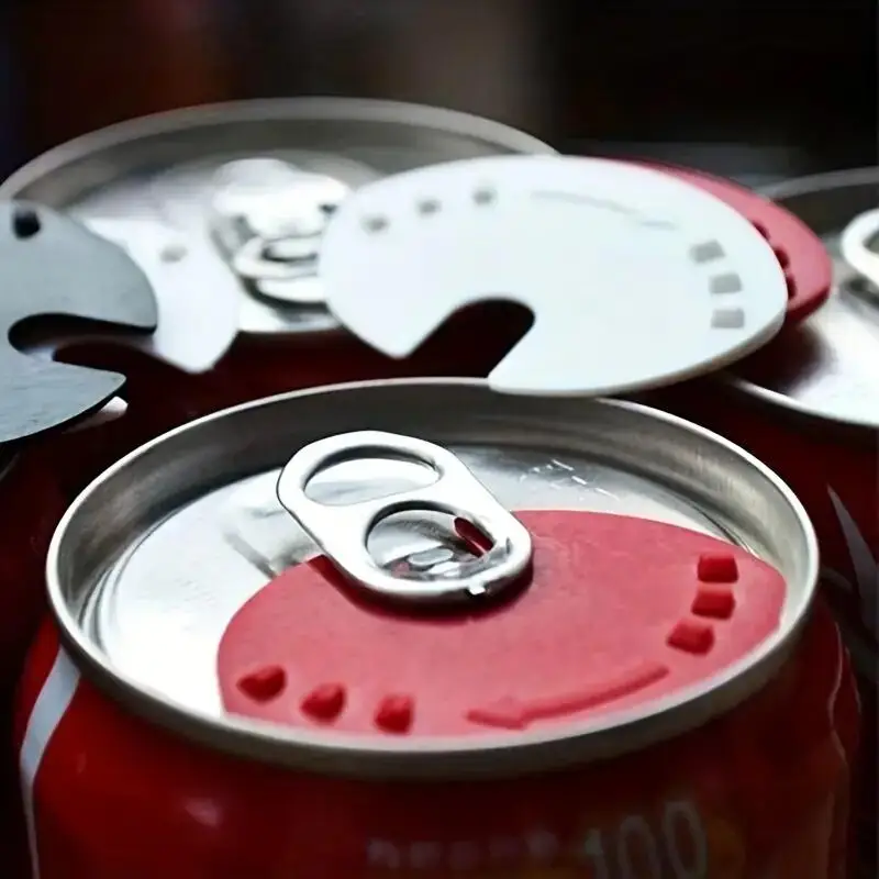

6pcs, Beverage Can Cap, Canlock Reusable Can Lid, Canlock Beverage Can Lid, Barricade Soda Protector