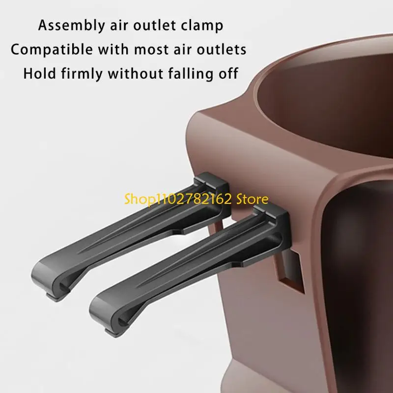 

547B Car Vent Adjustable Cup Holders Rotating Phone Mount Small Storage