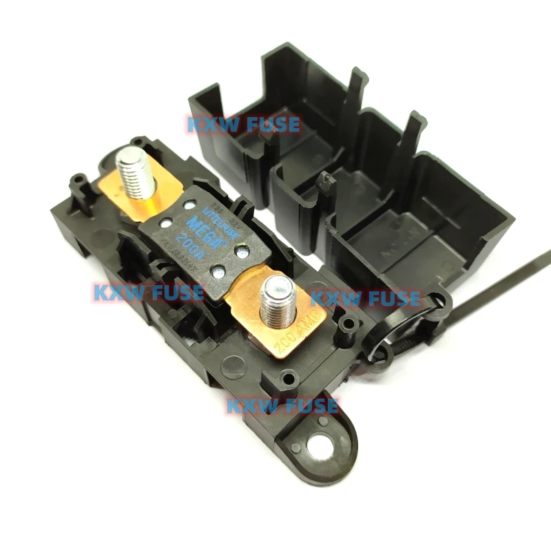 

Littelfuse MEGA Auto Fuse Holder/ANM Bolt-on blade fuse holder Flat Type Fuse 60A 80A 100A 125A 150A 200A 250A 300A 350A400A500A