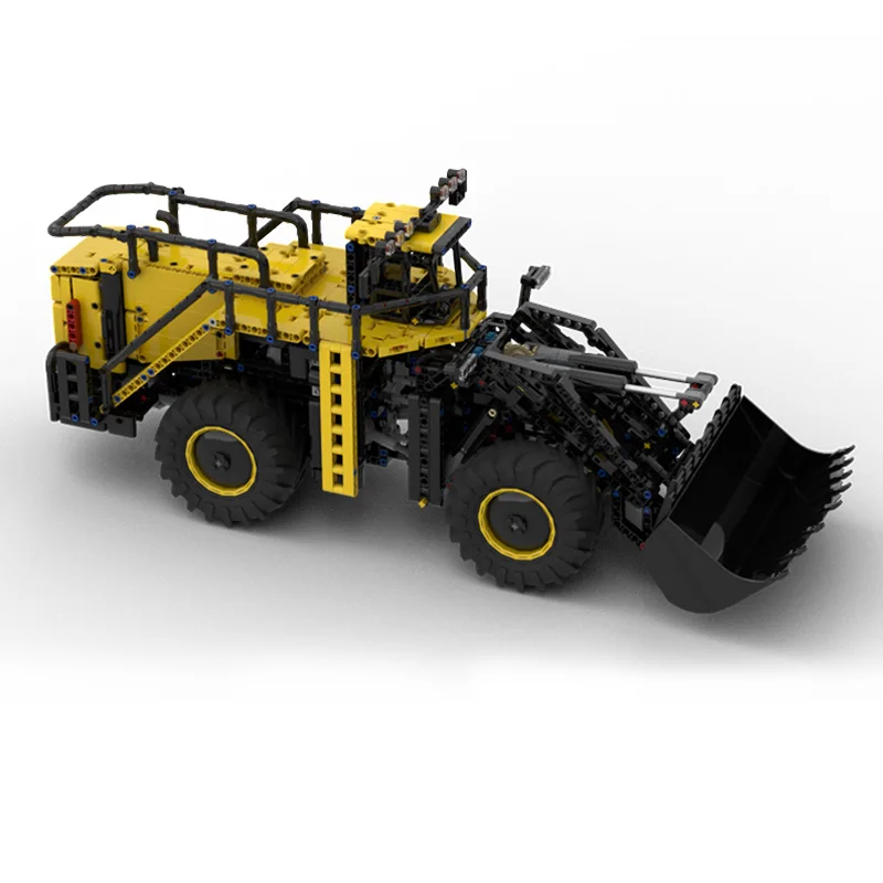 City Car Model MOC Building Bricks Ultra-Large Mining Loader Modular Technology Gifts Holiday Assemble Children Toys Suit