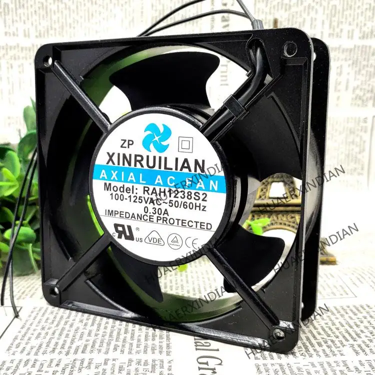 

New RAH1238S2 100-125V 0.30A 12CM 12038 Cooling Fan Assembly Kit