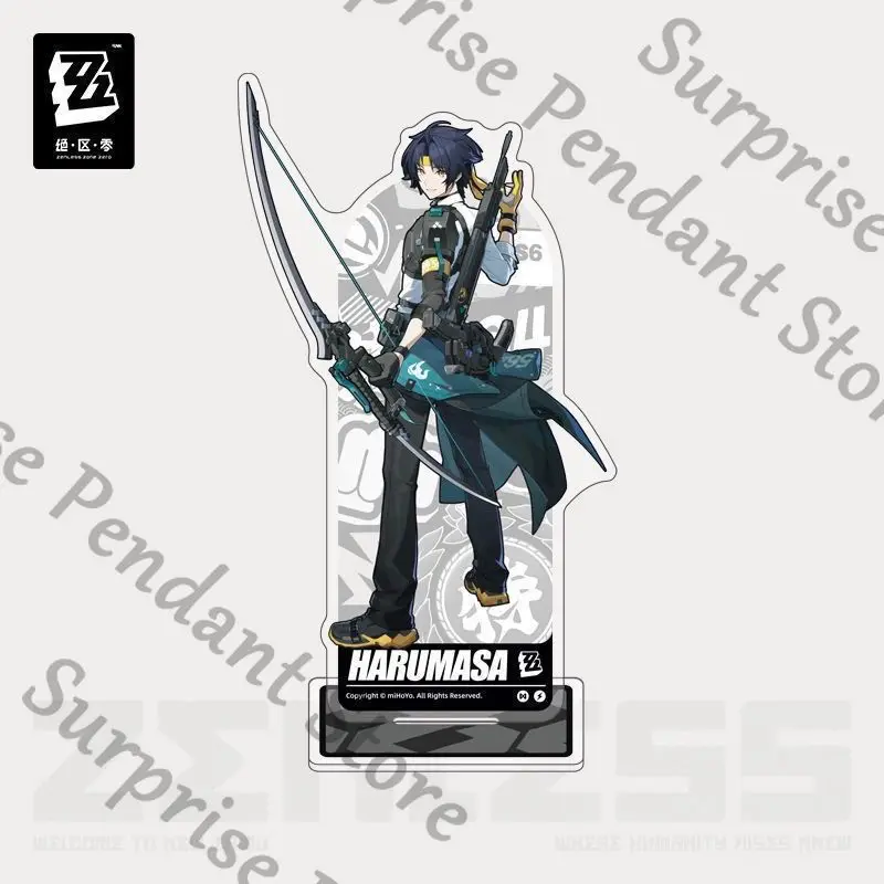 Zenless Zone Zero Standing Painting Series علامة أكريليك قائمة Asaba Harumasa زينة سطح المكتب عالية المظهر