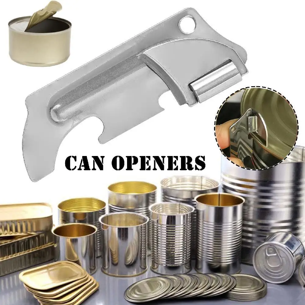 Can Opener Adjustable Steel Non-Slip Manual Bottle Bottle Gadgets Gadget Kitchen Tool Jar Opener Lid Professional 1pcs 2026