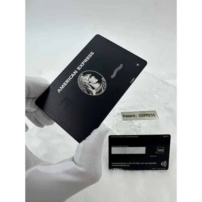 Custom Castan black card authenrion card black card design and production custom card