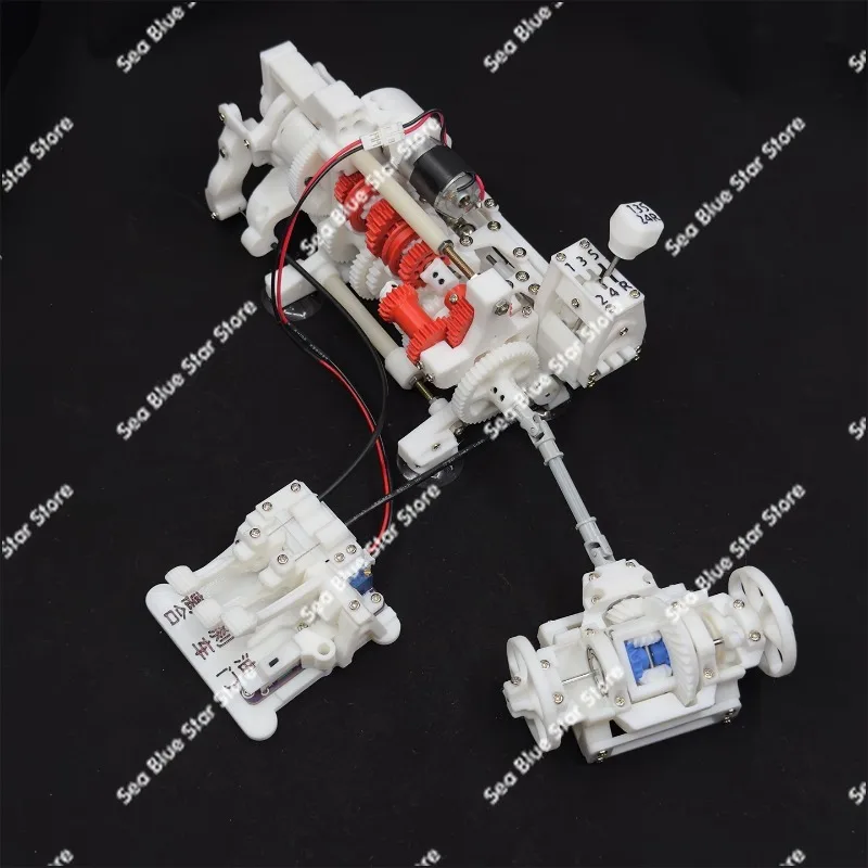 

Automobile 5-speed manual transmission dynamic model with reverse gear selector 3D printed model