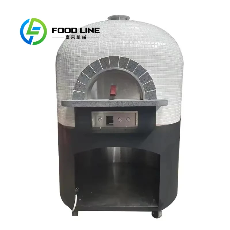 Gas Fired Wood Small Indoor Wood Fired Burning Prick Wood Pizza Oven