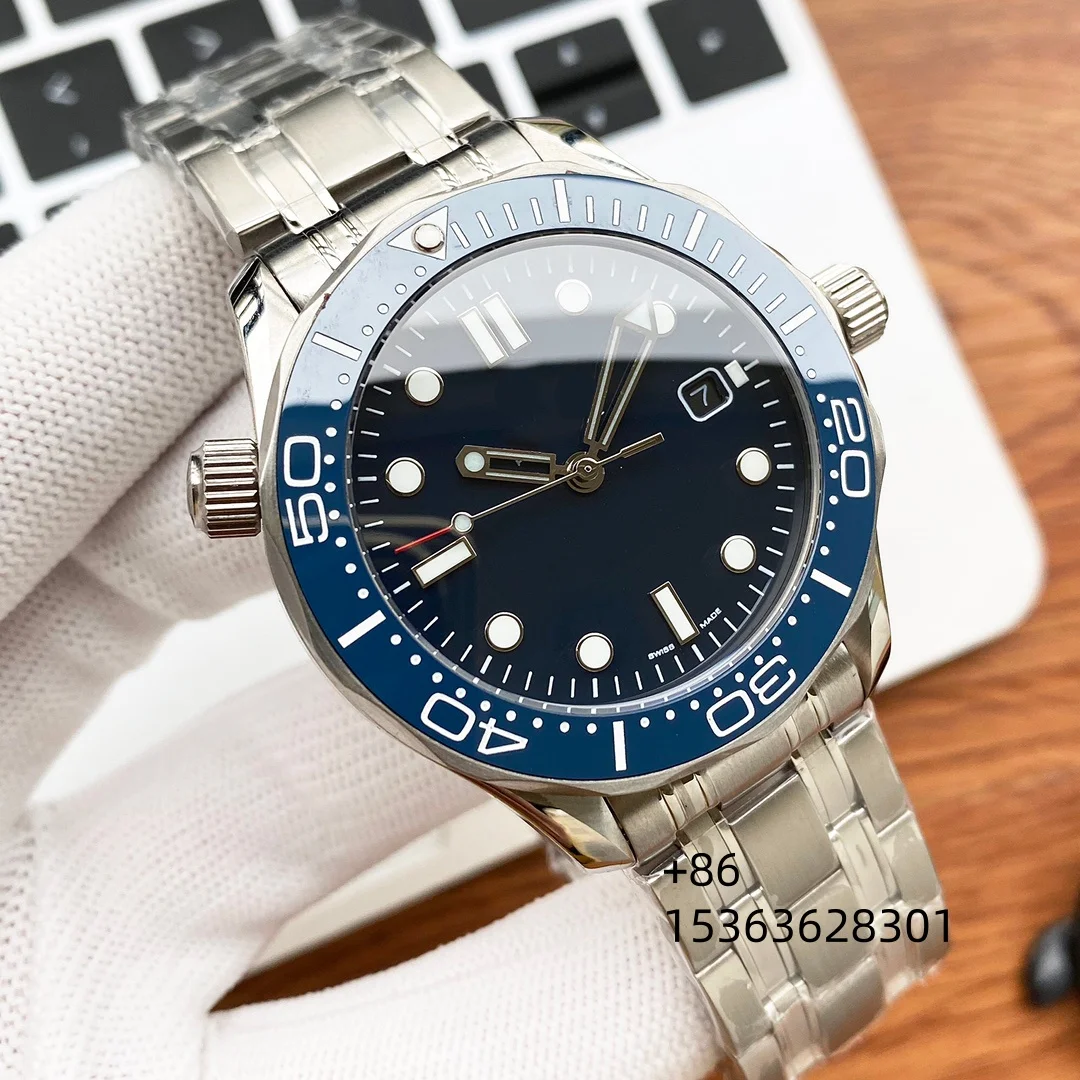 

Высококачественные часы с ручным заводом 42 мм, полностью функциональный хронограф, керамический корпус