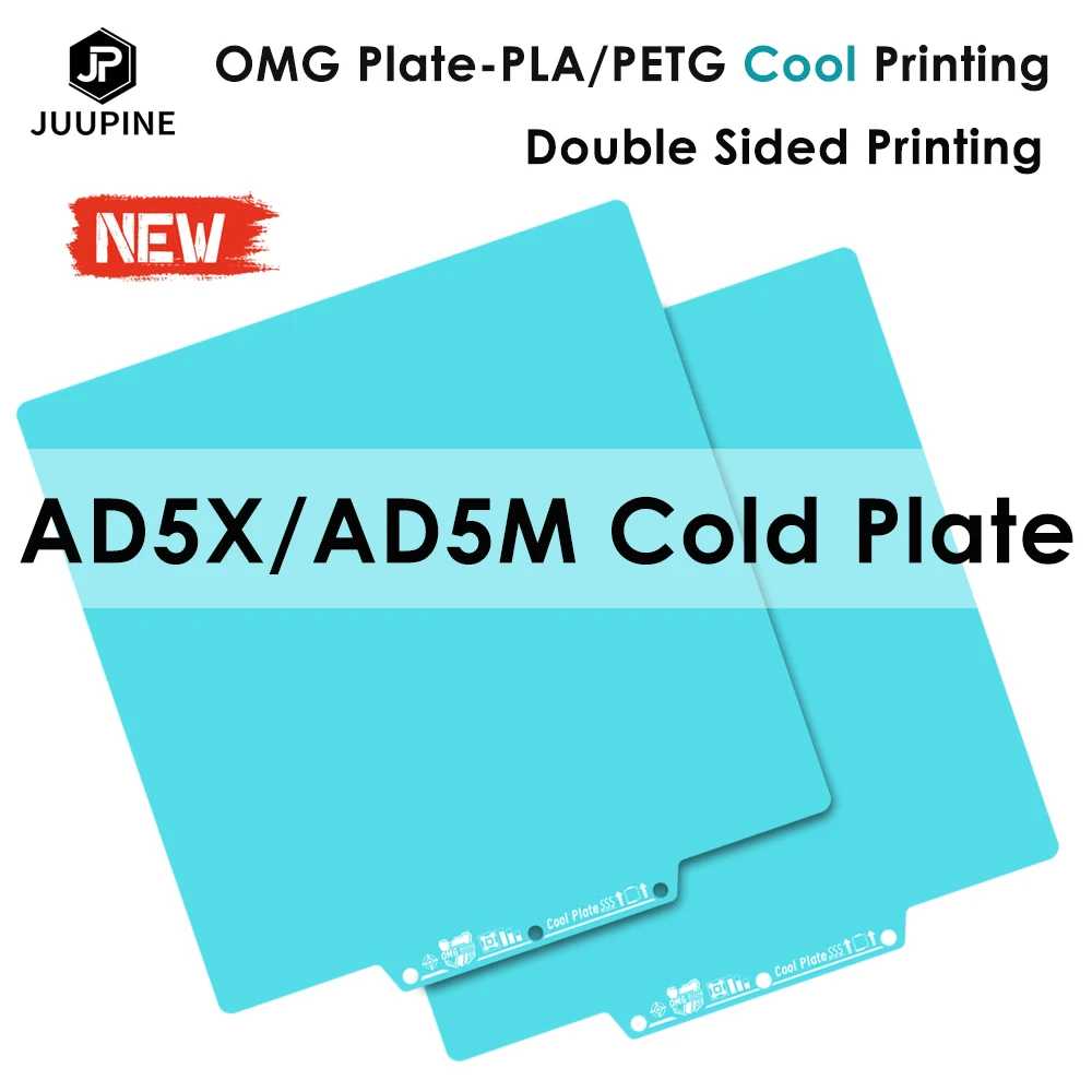 OMG Cold Plate for Flashforge Ad5x Build Plate PLA PETG Cool