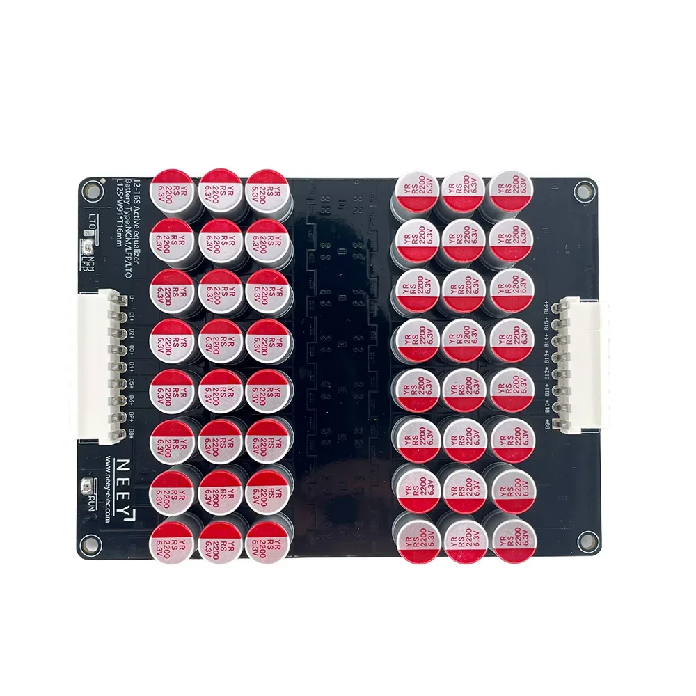 NEEY Active Equalizer Balancer 5A 12S 13S 14S 15S 16S Lifepo4/Lipo/LTO Battery Energy Capacitor Lithium Lipo Lifepo4 Equalizer