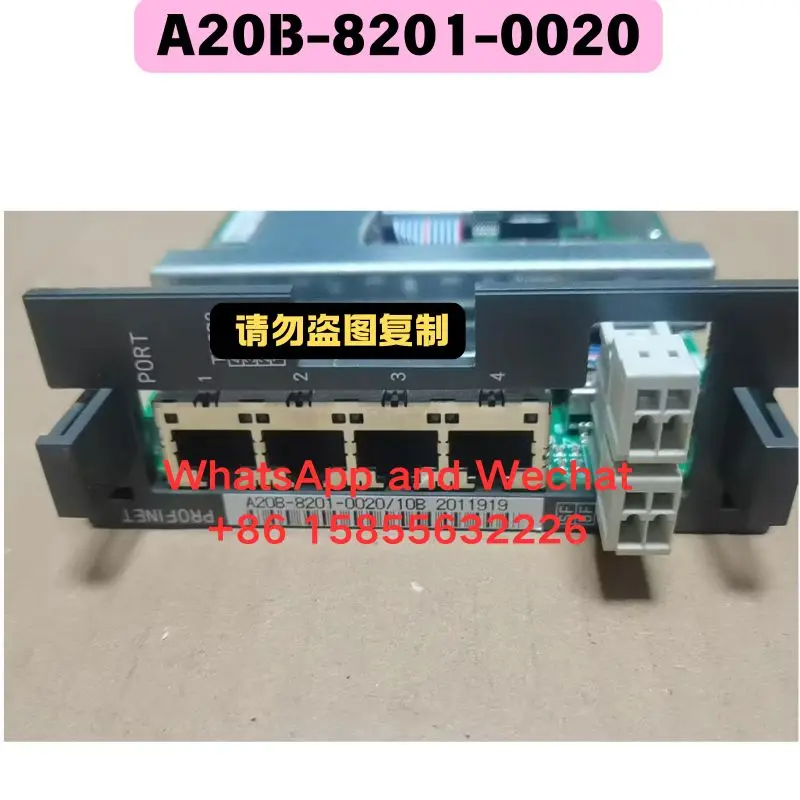 Used P-profinet network board card A20B-8201-0020 Functional test OK Quick delivery Please contact the merchant