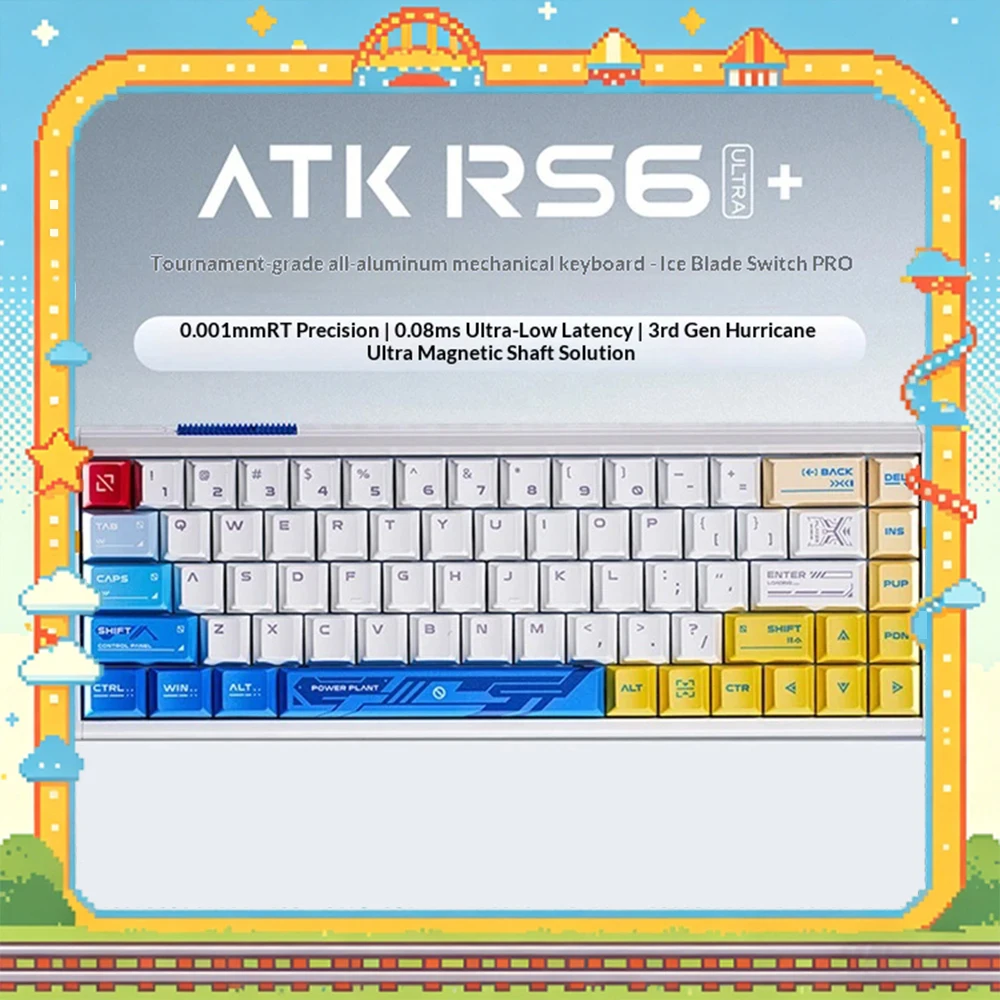 Pc Gaming Cs2 - Teclado Mecánico ATK RS6 Ultra Plus