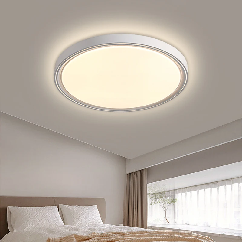 Modern Bedroom Ceiling Light Simple LED Lighting Nordic Circular Dining Study Living Room Light Home Decorate Lighting Fixtures