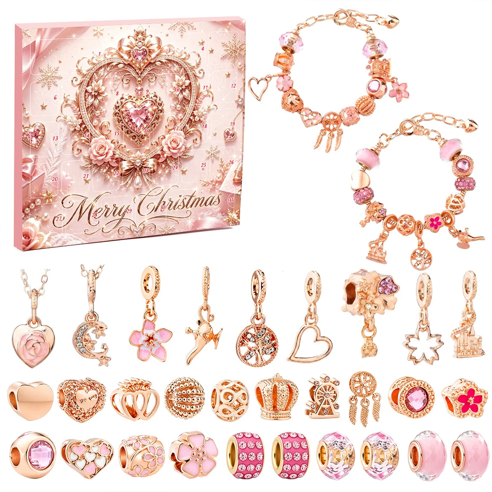 Jewelry Making Advent Calendar - سوار تقويم العد التنازلي لعيد الميلاد