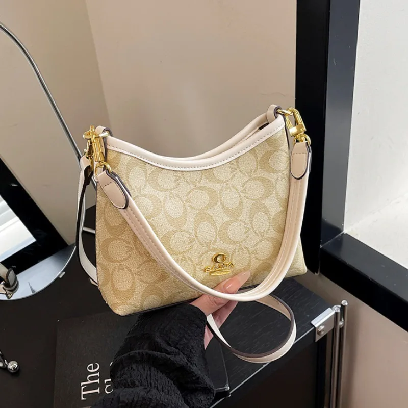 

2025 Luxury Tote Bag - Vintage Oversized Shoulder Bag for Women, Versatile Crossbody Work Purse