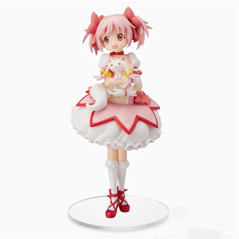 

In Stock Kaname Madoka Anime Figure Models Puella Magi Madoka Magica Anime Figure Figural Figurine Models Collection Ornaments