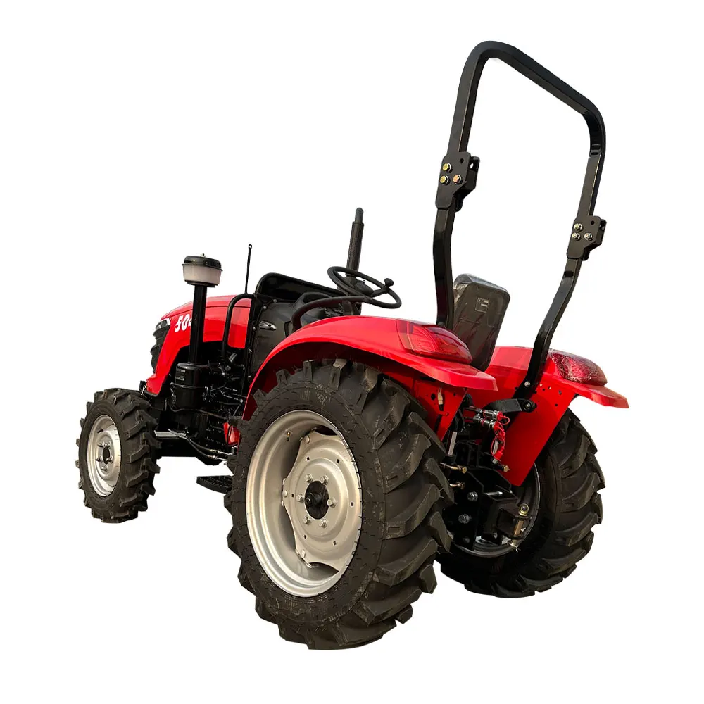 Farming Tractor 4 Wheels Drive Tractor Farm Machine Tractor Attachment