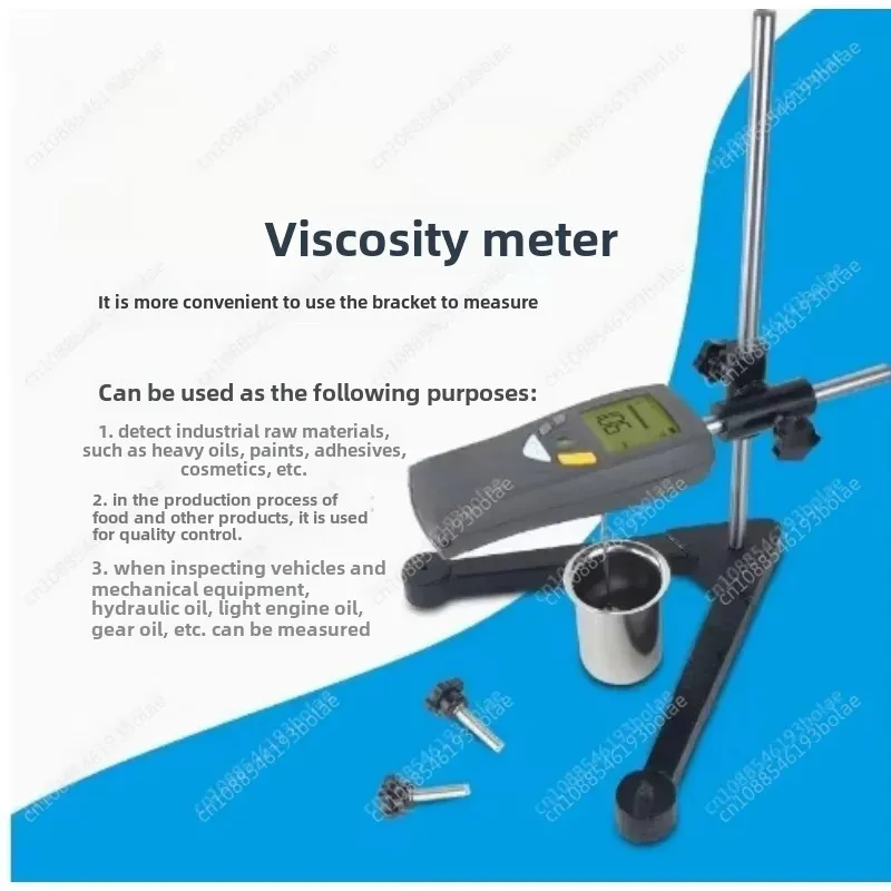 digital display viscometer VT-06 paint viscometer VT-06 high viscosity meter with stand