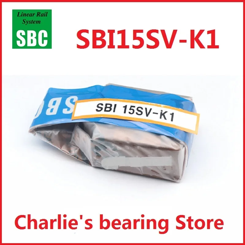 1pc 100% brand new original genuine Korea SBC linear guide slider SBI15SV-C-K1 bearing carriage