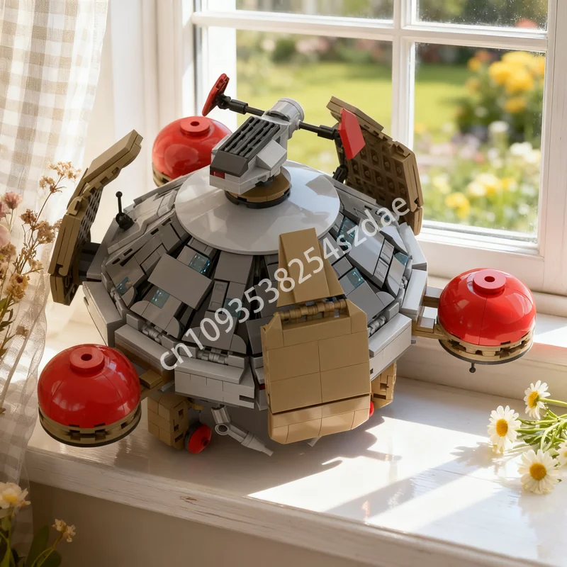 

872pcs MOC Terran Science Vessel Gamesed Model Building Blocks Christmas Gift Construction Toy Assemble Creative Education Kids