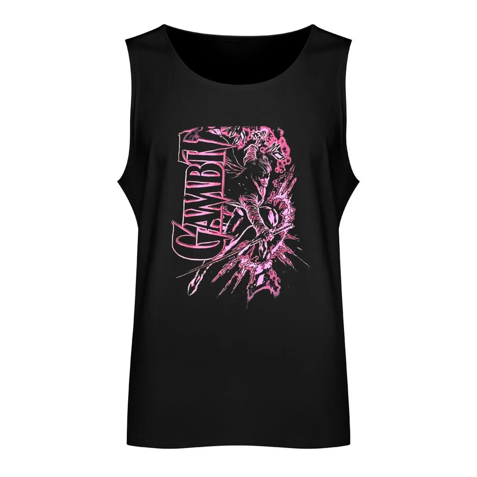 Gambit Kinetic Energy Glow Adult Tank Top gym t-shirts t shirts