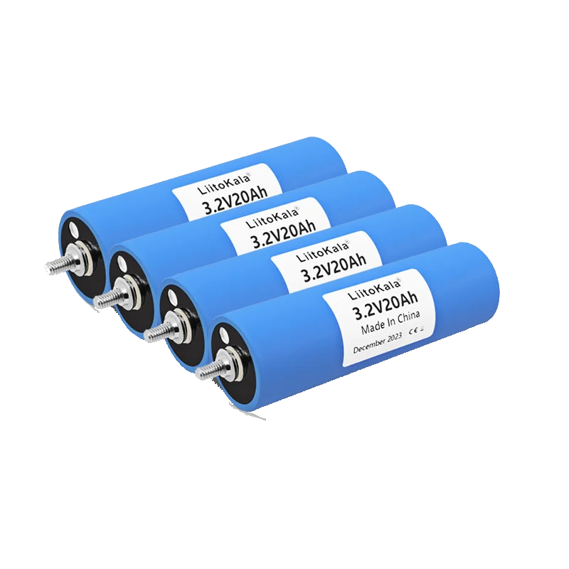 1pcs LiitoKala 3.2v 20ah LiFePO4 Cells High 10C Discharge Current Bateria for Diy 12v Ebike Car Boat Start Solar Motorhome Solar