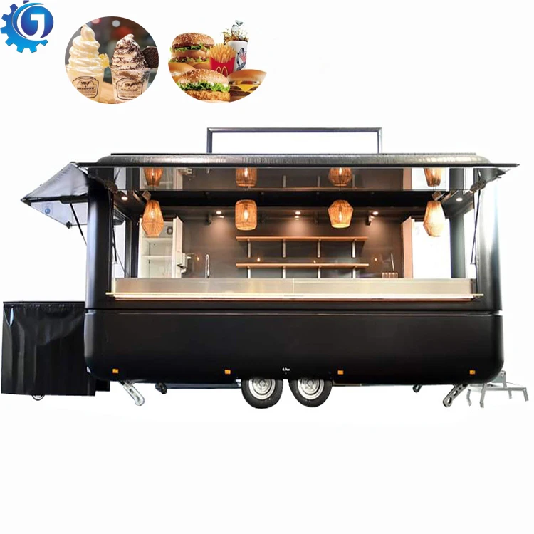 Vending Lunch Truck Dining Car Street Restaurant Retail Car