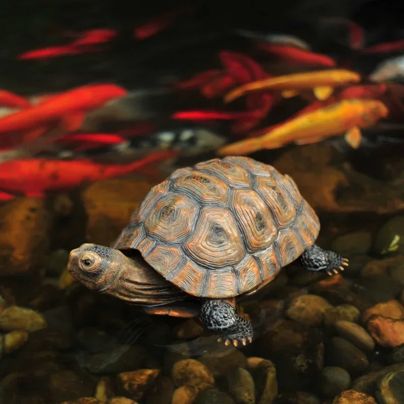 Simulated Animal Turtle Resin Ornaments Outdoor Garden Villa Courtyard Pool Fish Tank Decoration Layout Landscaping Model