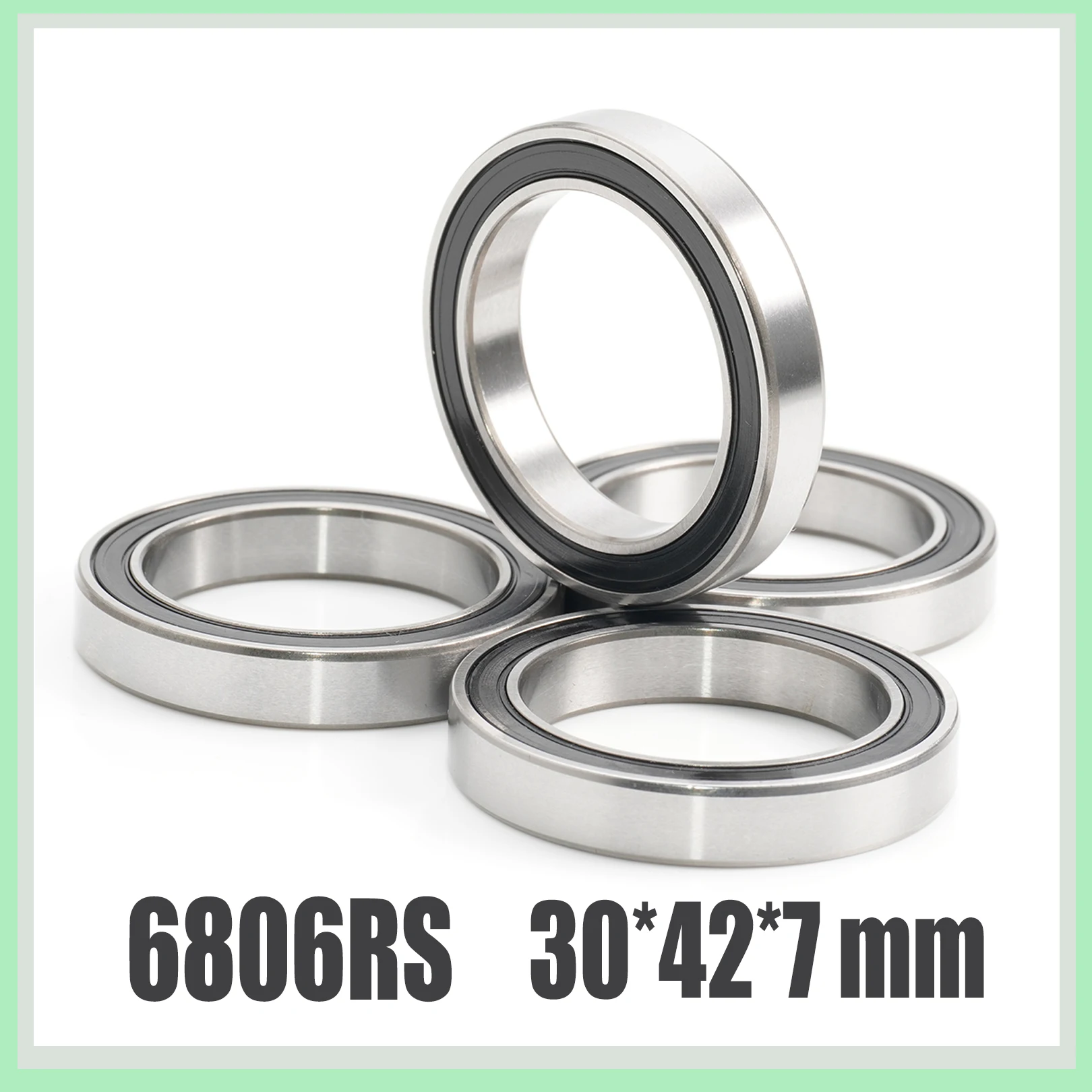 4PCS 6805RS 6806RS 24378RS 163110RS 173110 24377 22379 19317 Bicycle Bottom Bracket Bearing Repair Parts for MTB Road Bike R12RS