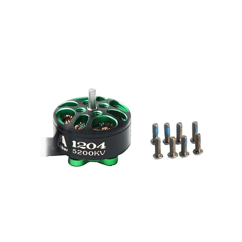 FlashHobby A1204 1204 5200KV 3100KV 2500KV 2-4S micro Brushless Motor For FPV Racing drone Mini Multirotor 100-150mm frame kit