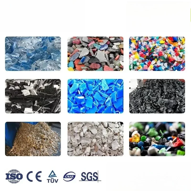 Core Components Gearbox & Pump-Waste Plastic Crusher EVA Foam Cutting Machine Plastic Grinder