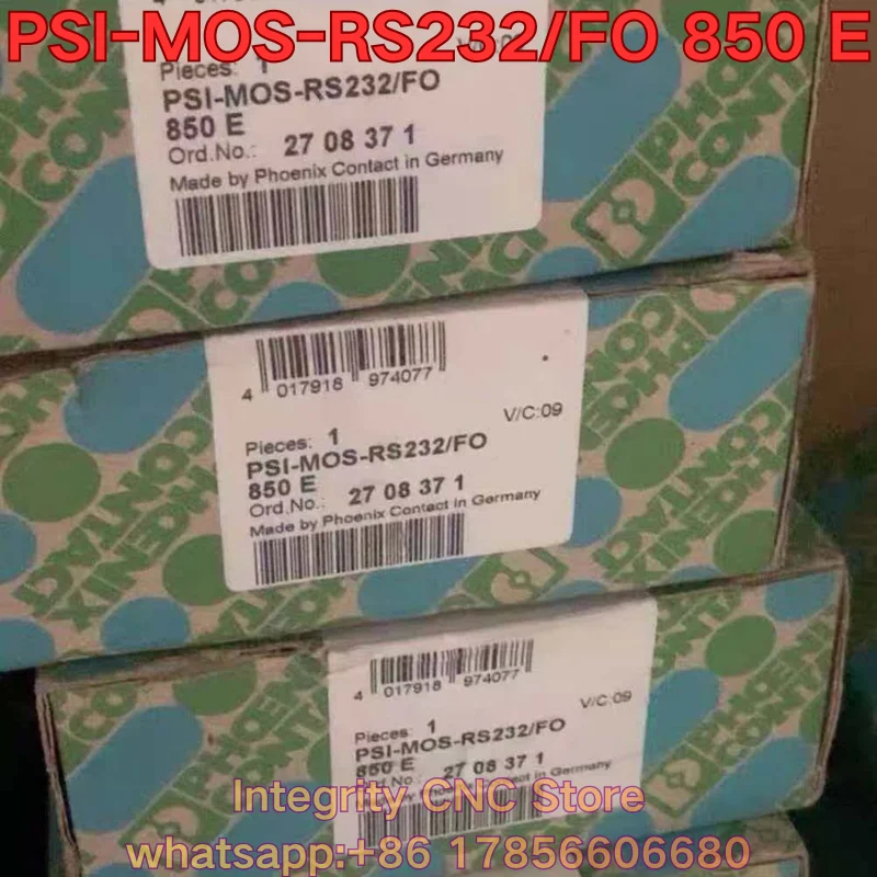 New PSI-MOS-RS232/FO 850 E PLC module 2708371