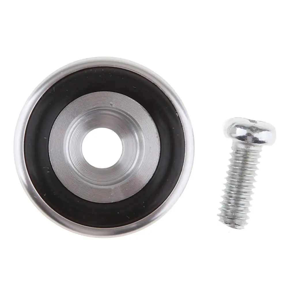 

Audio Amplifier Speaker Feet Pad Anodized Aluminum Durable( Silver #1 )