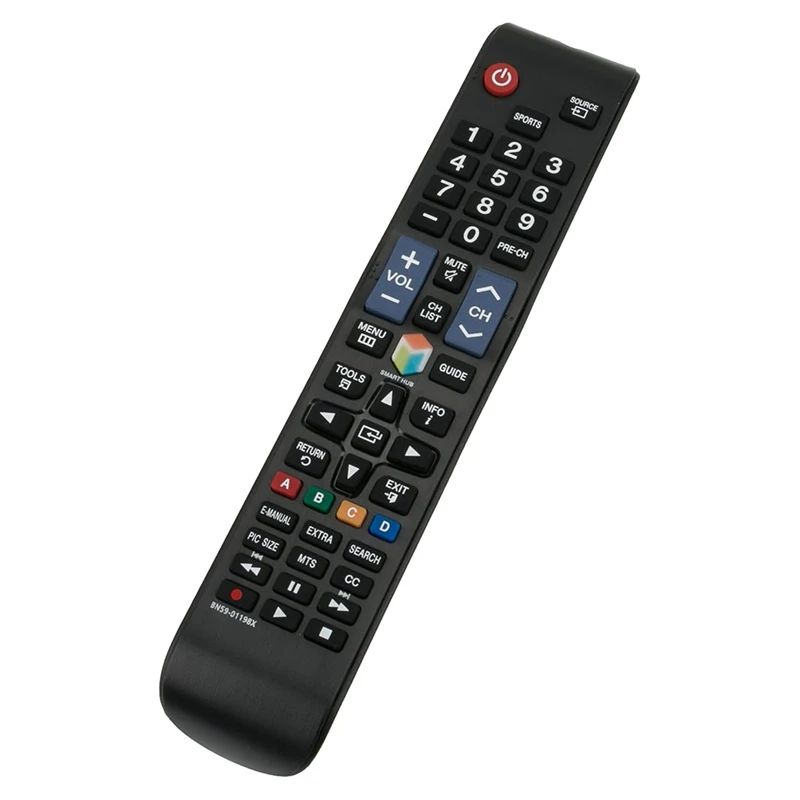 Télécommande pour Samsung Smart TV BN59-01198X infrarouge dermatRemote Control (2XAAA 24.com)