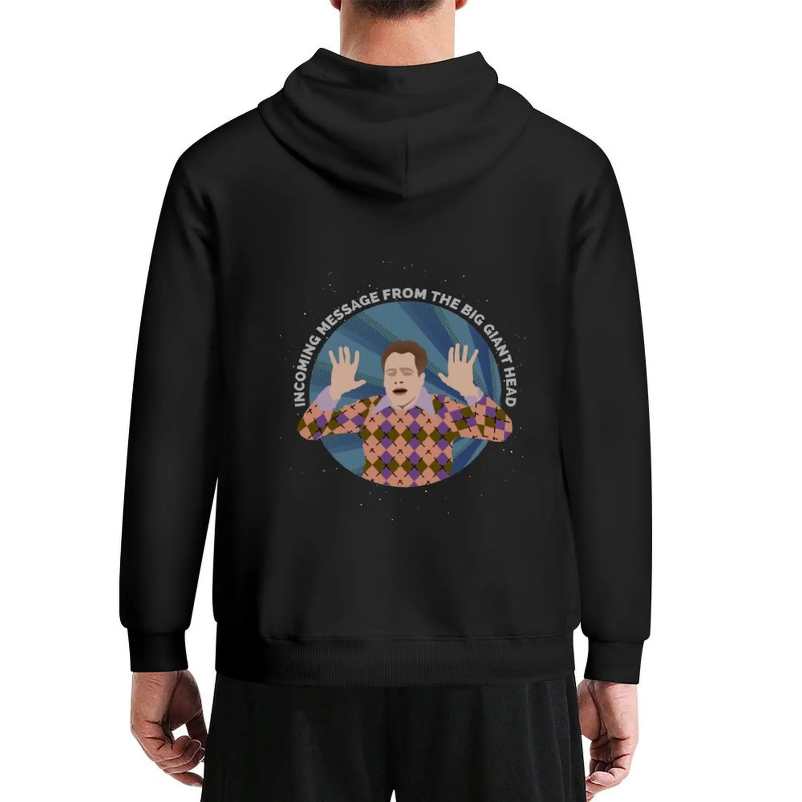 

Incoming message from the big giant head - Harry Solomon - 3rd Rock from the Sun Hoodie men's sweat-shirt hoodies for men