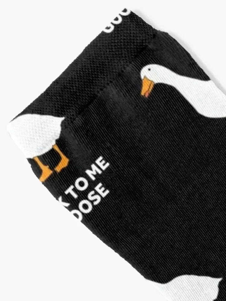 Talk To Me Goose Socks cycling Thermal man winter sport retro Socks Male Women's