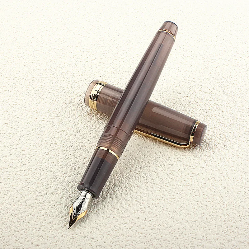 

Jinhao 82 New Transparent Colors Business Office Student School Stationery Supplies Fine Nib Fountain Pen
