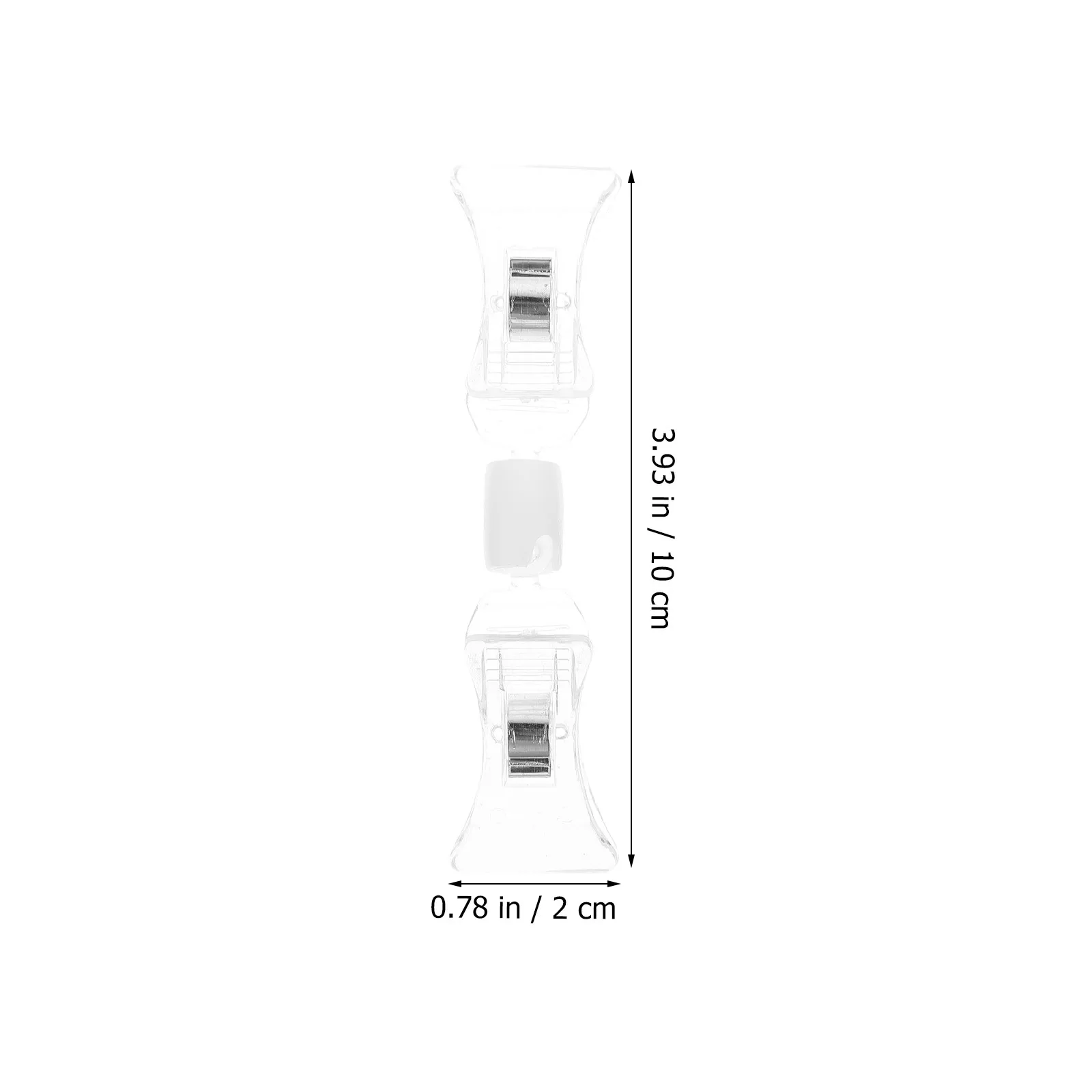 10Pcs Plastic Clips Double Sided Sturdy Sign Holder Price Tag Display Banner Clip Office Desktop Memo Photo Card Stand