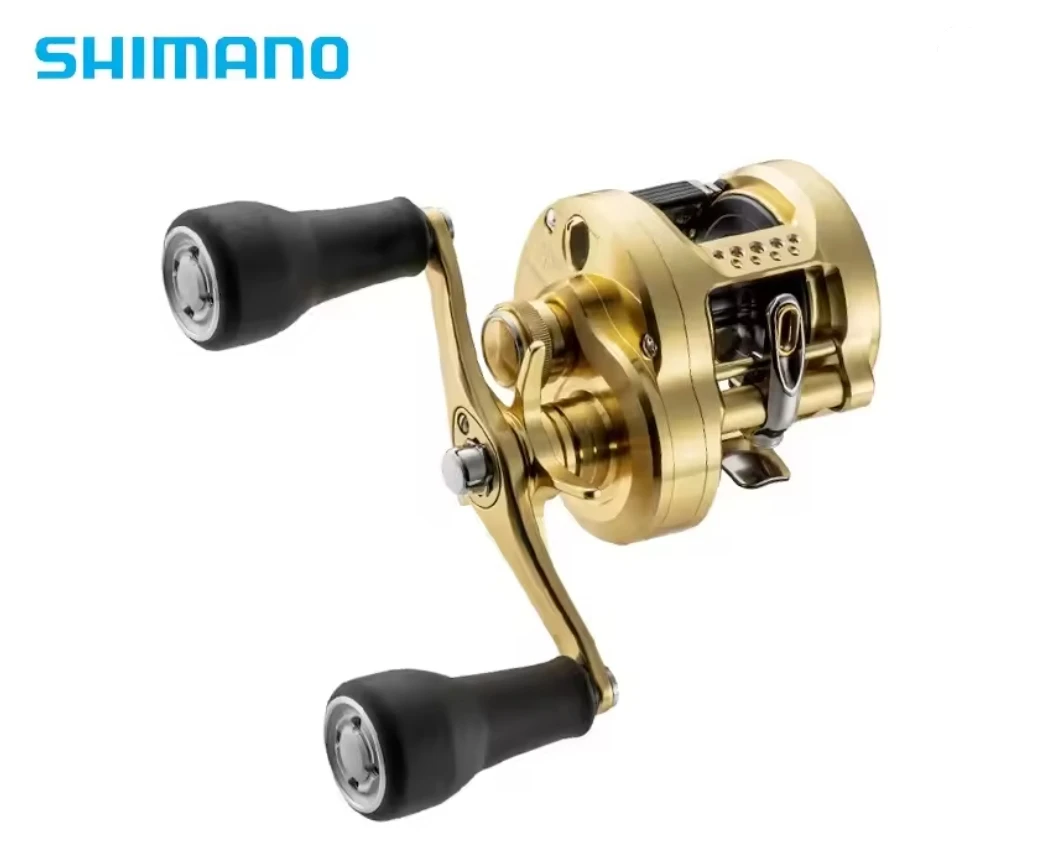 2023 original shimano calcutta conquista md roda giratória tambor carretel de pesca de arremesso 300xg 400xg carretel de pesca de água do mar