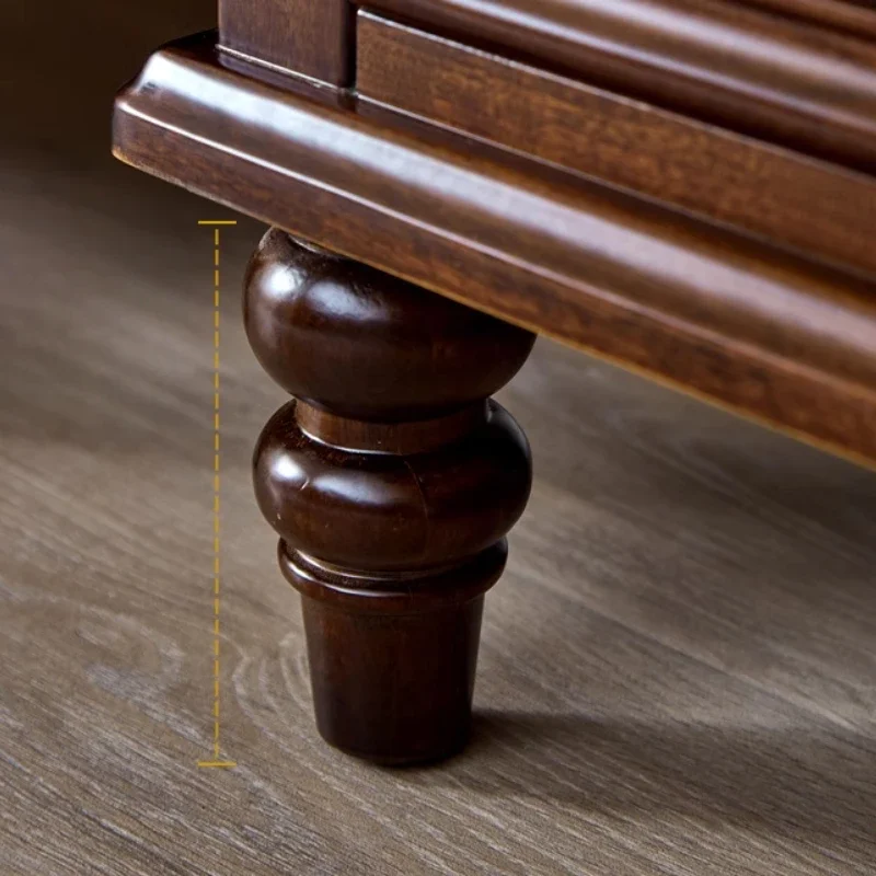 럭셔리 우드 거실 캐비닛 수납 서랍 침실 코모다 캐비닛 보석 정리함 가구