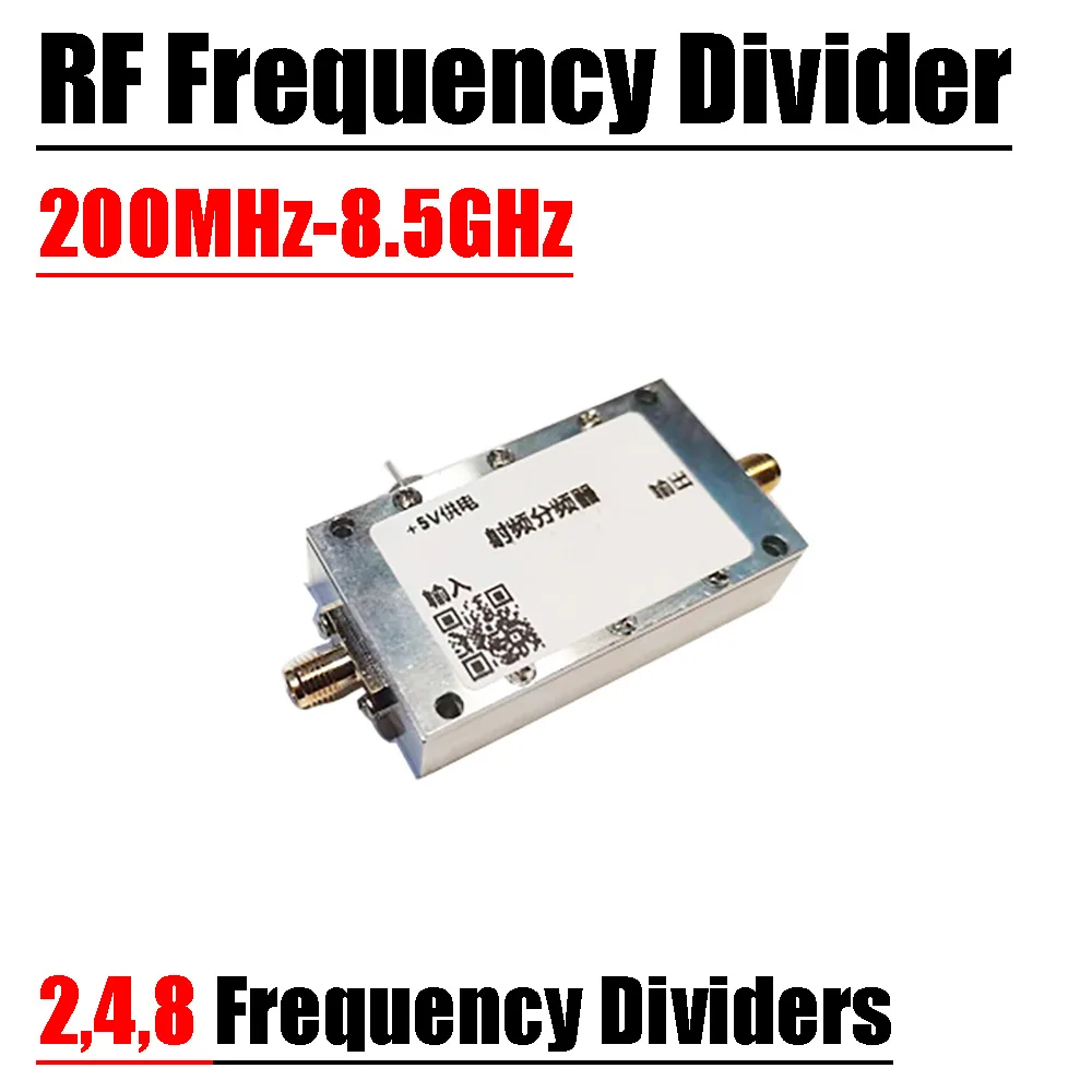 Frequency Divisor Divisores de Frequência Prescaler Módulo Alta Freqüência Conversão de Sinal para Baixa Freqüência 200m 8.5ghz Divisor por rf
