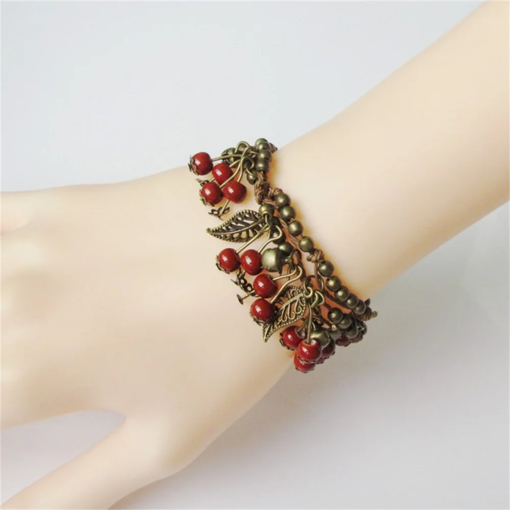 National Wind Restoring Ancient Ways Is The High Temperature Glaze Ceramic Handmade Trinkets Women's Fashion Bracelets