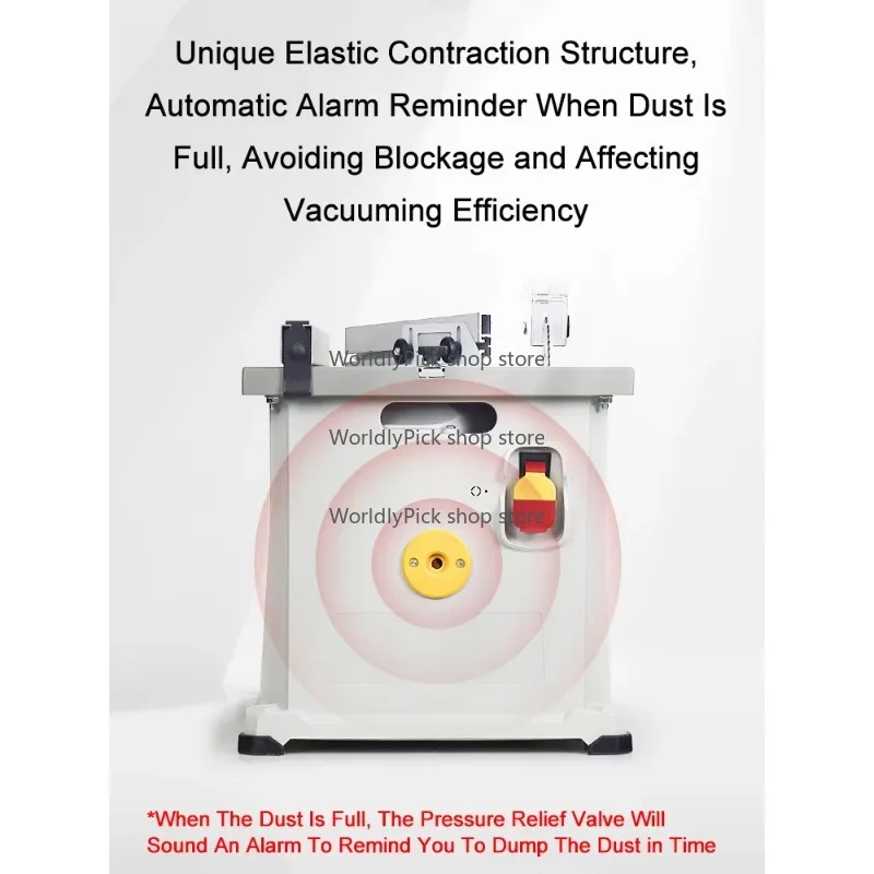 Custom Logo Dust-Free Cutting Miter Saw Solid Wood Floor Multi-function Brushless Electric Woodworking Saw Small Size