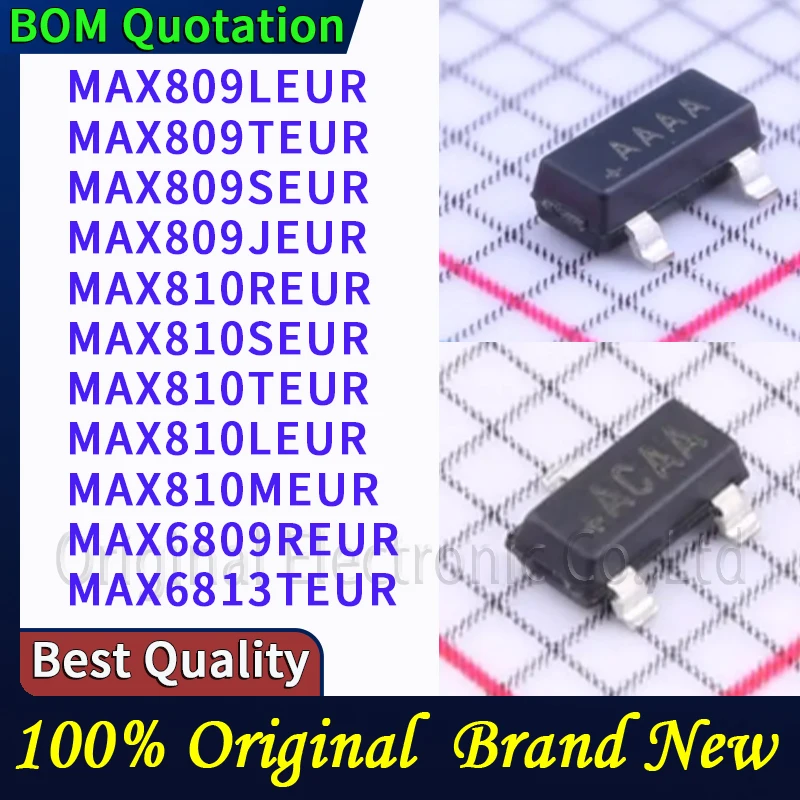20pcs/lot MAX809LEUR MAX809TEUR MAX809SEUR MAX809JEUR MAX810REUR MAX810SEUR MAX810TEUR MAX810LEUR MAX810MEUR MAX6809REUR MAX6813