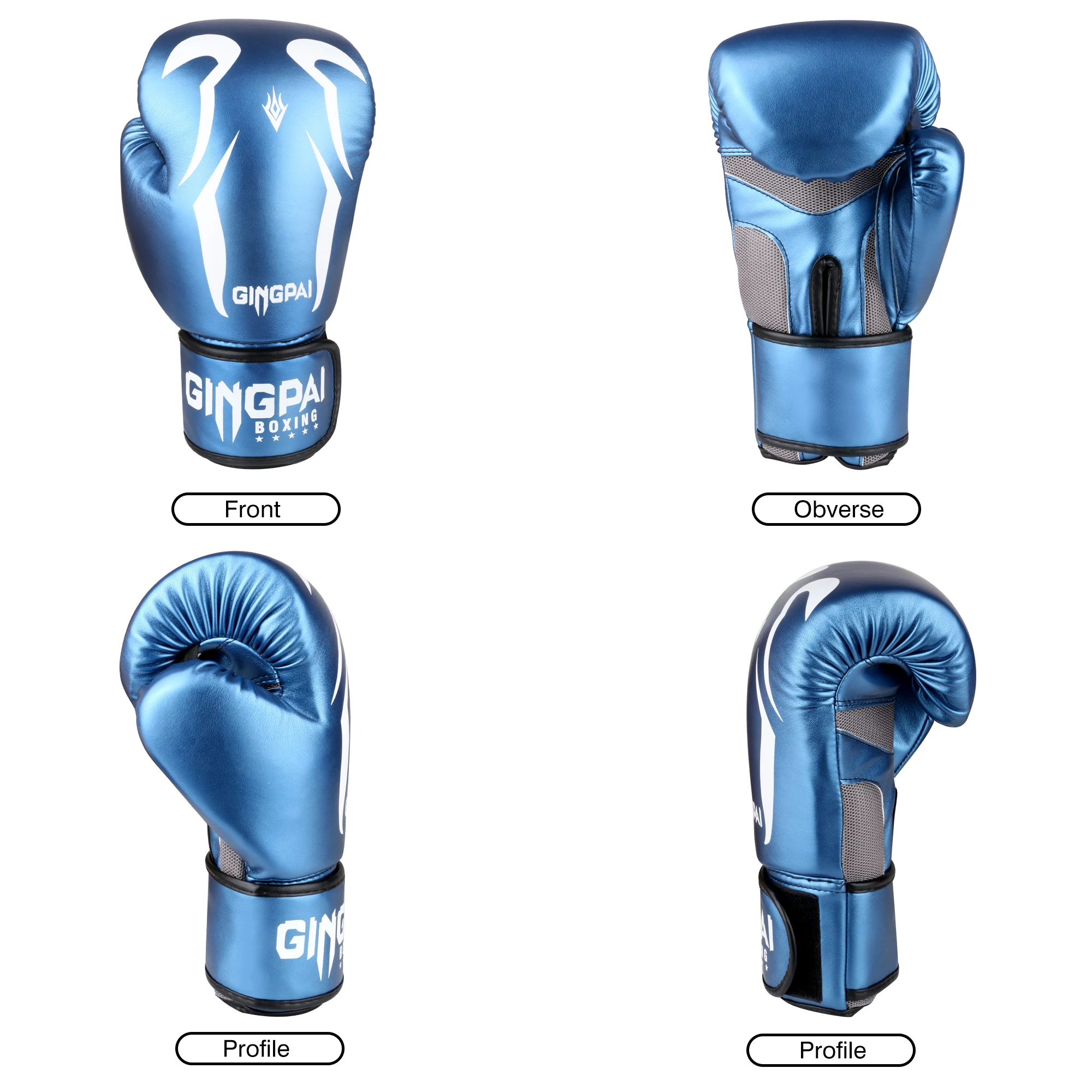 GINGPAI جودة عالية الكبار الطفل النساء/الرجال قفازات ملاكمة MMA الملاكمة التايلاندية Boxe De Luva Mitts Sanda معدات الصالة الرياضية 8 10 12 6 أوقية box