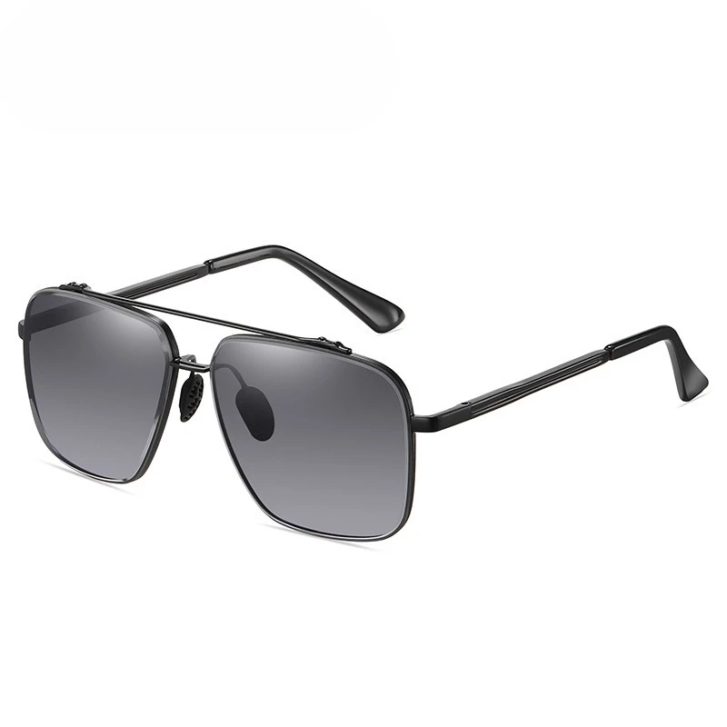 Новые модные поляризационные солнцезащитные очки с градиентом для путешествий на открытом воздухе, легкие вождения, защита от ультрафиолета, роскошные винтажные очки